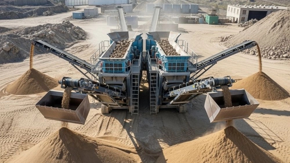 Purchase of two -way sand makers at a reasonable price in Tehran